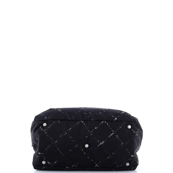 Travel Line Boston Bag Printed Nylon #206014C72B - Picture 4 of 6